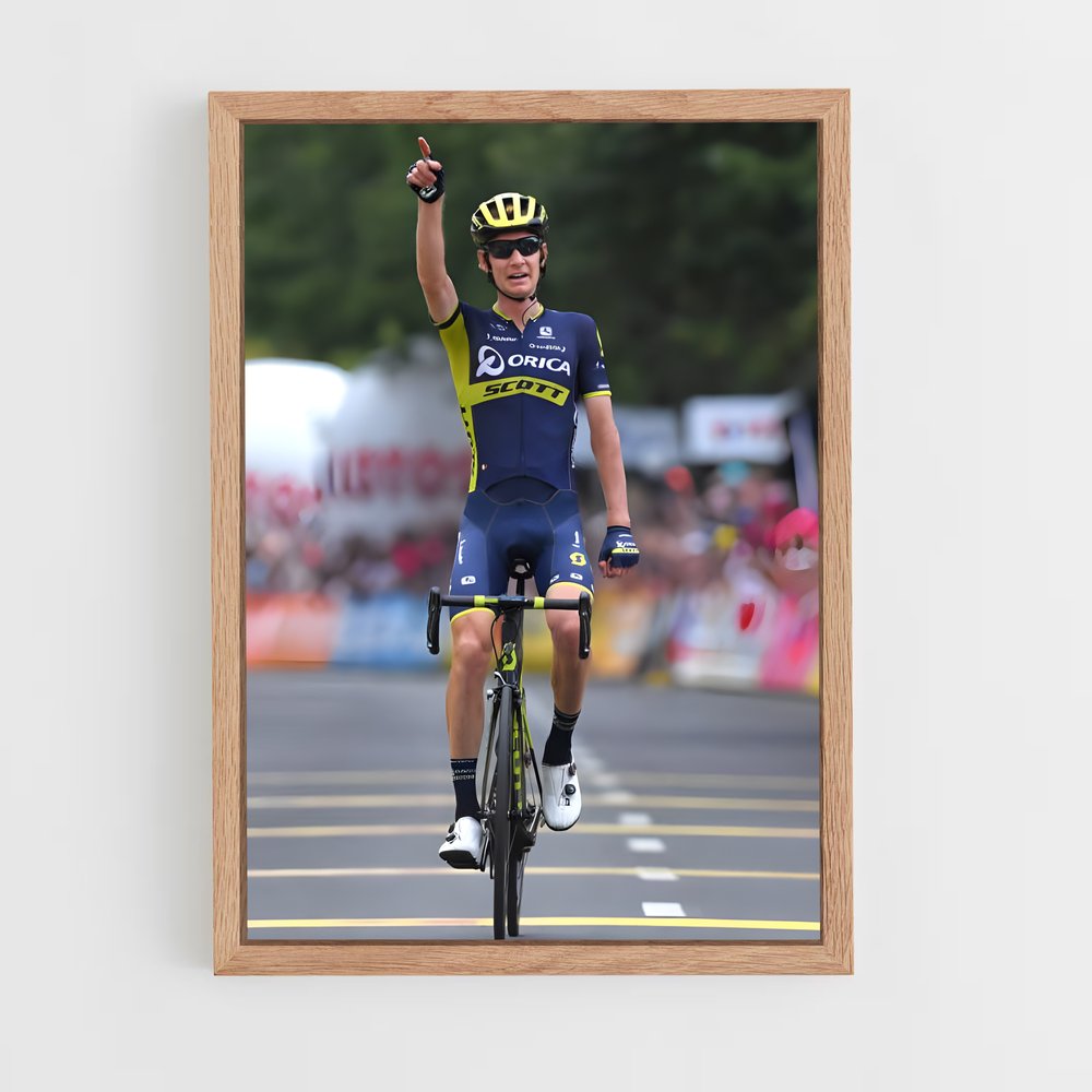 Poster Jack haig – affiche Cyclisme (vue 4)